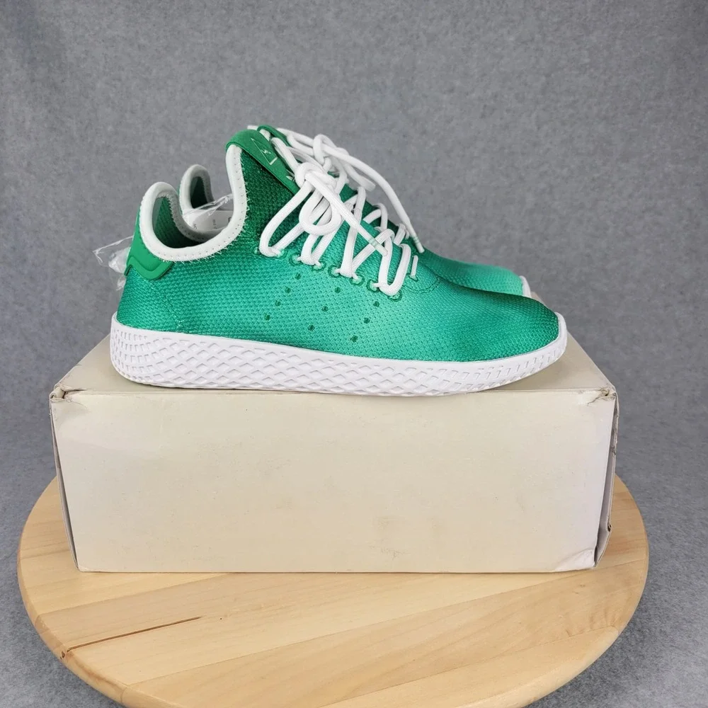 Adidas PW HU HOLI Tennis Hu Pharrell Williams‎ Mens 4 Green DA9619 Sneakers